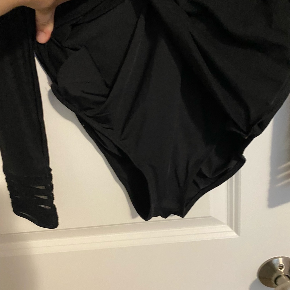 Missguided Black Ruched Bodycon Dress - Picture 3 of 6
